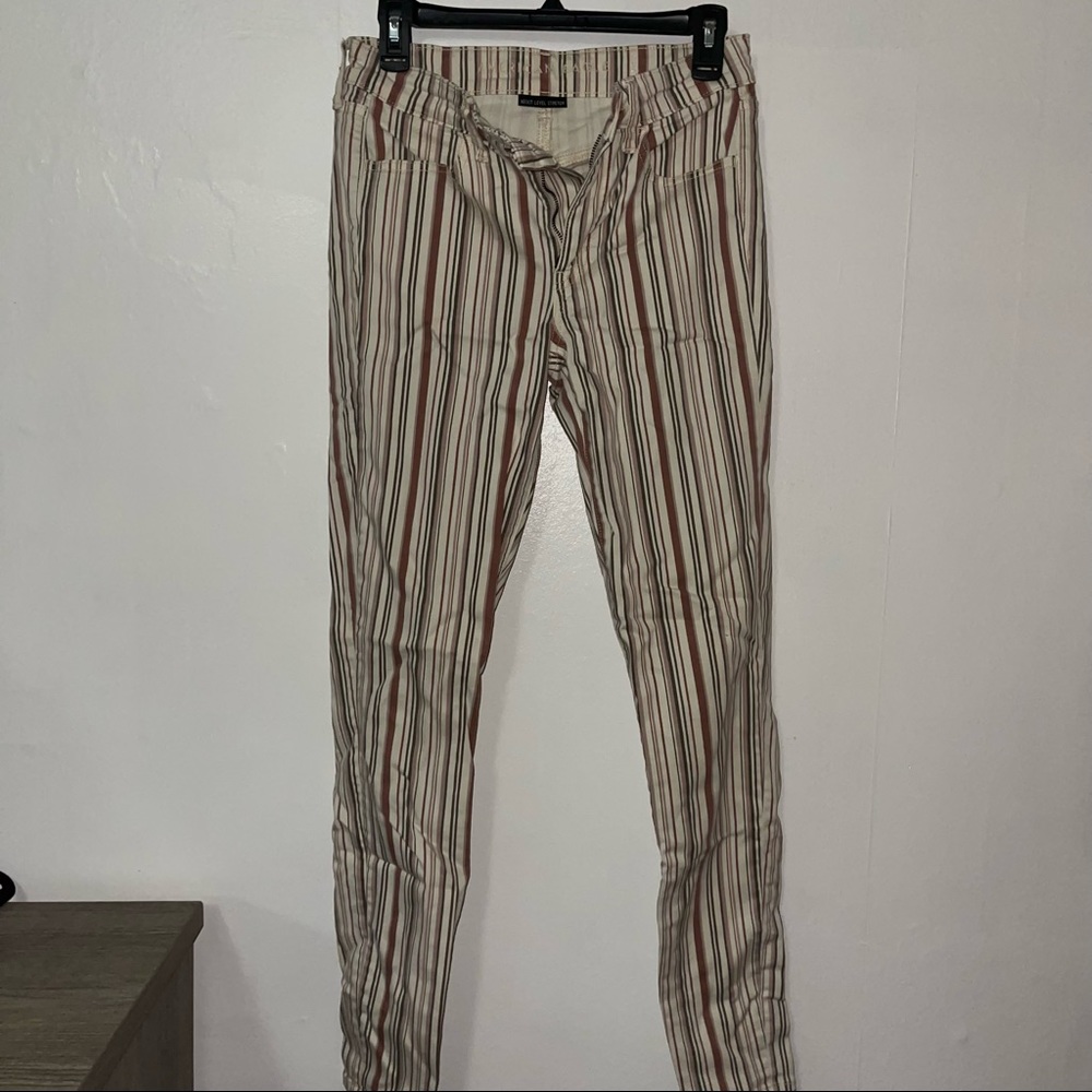 American Eagle Striped Jeggings